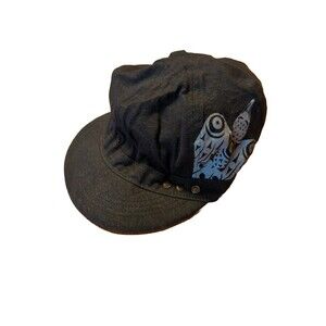 Livity Outernational Cabbie Newsboy Hat Hemp Polyester Stretch Bird